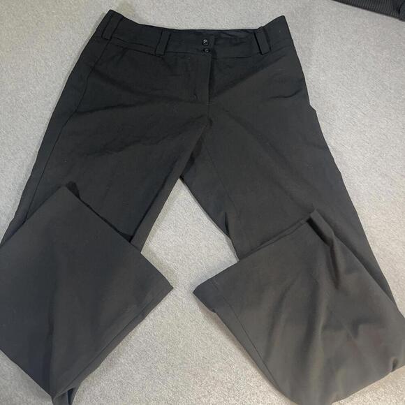 Express Pants - Express Woman’s Size 10 Correspondent Black and Pinstripe Dress Pants #11393